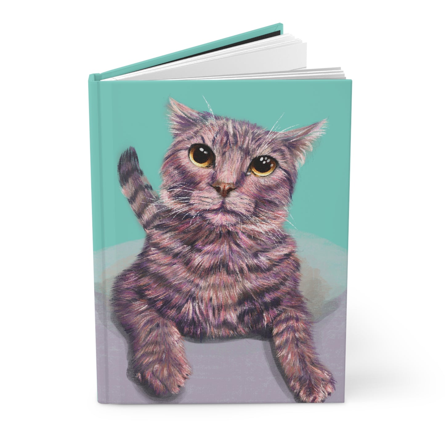 Cute Cat Hardcover Journal - Perfect for Pet Lovers