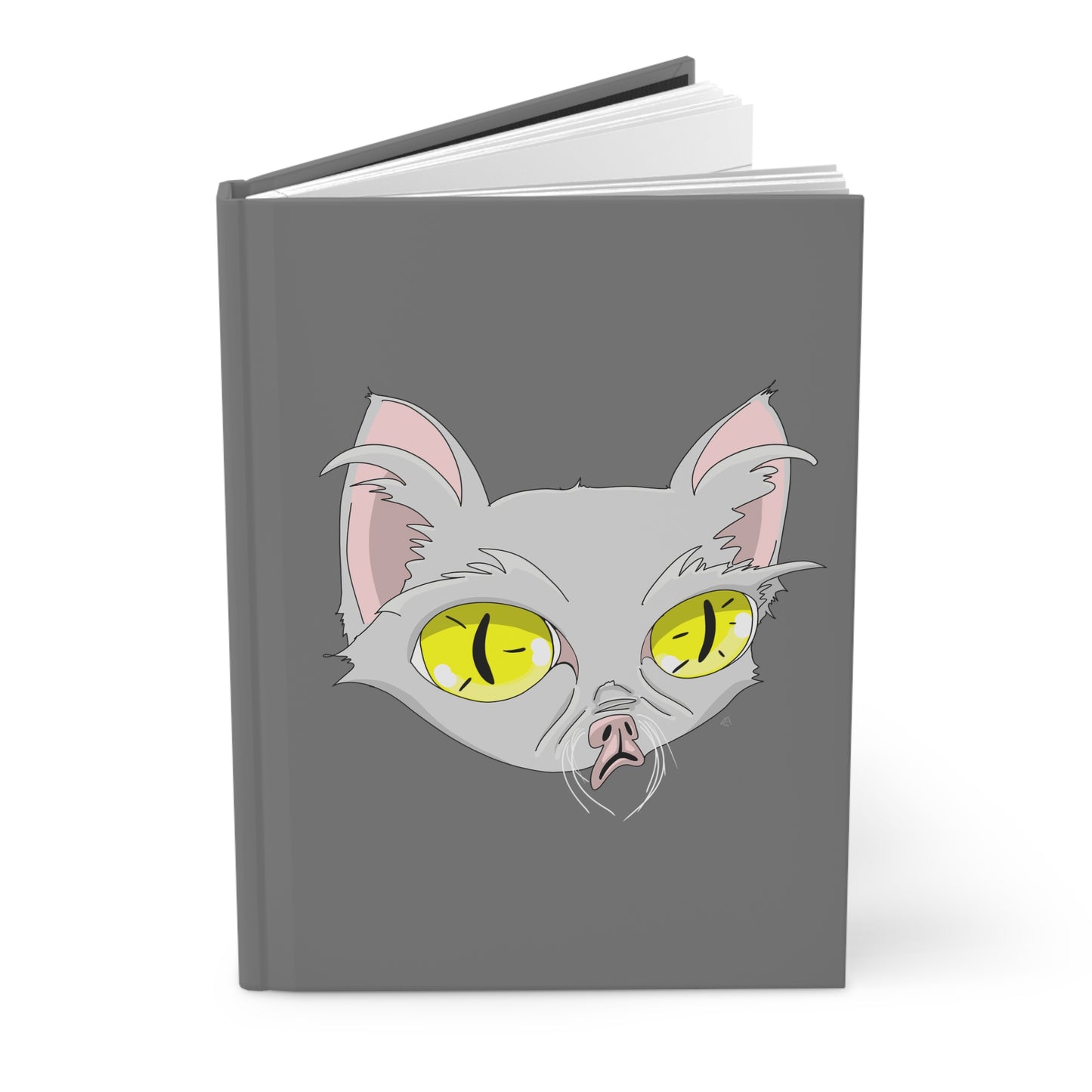 Grumpy Cat Hardcover Journal – Perfect for Pet Lovers and Creative Souls