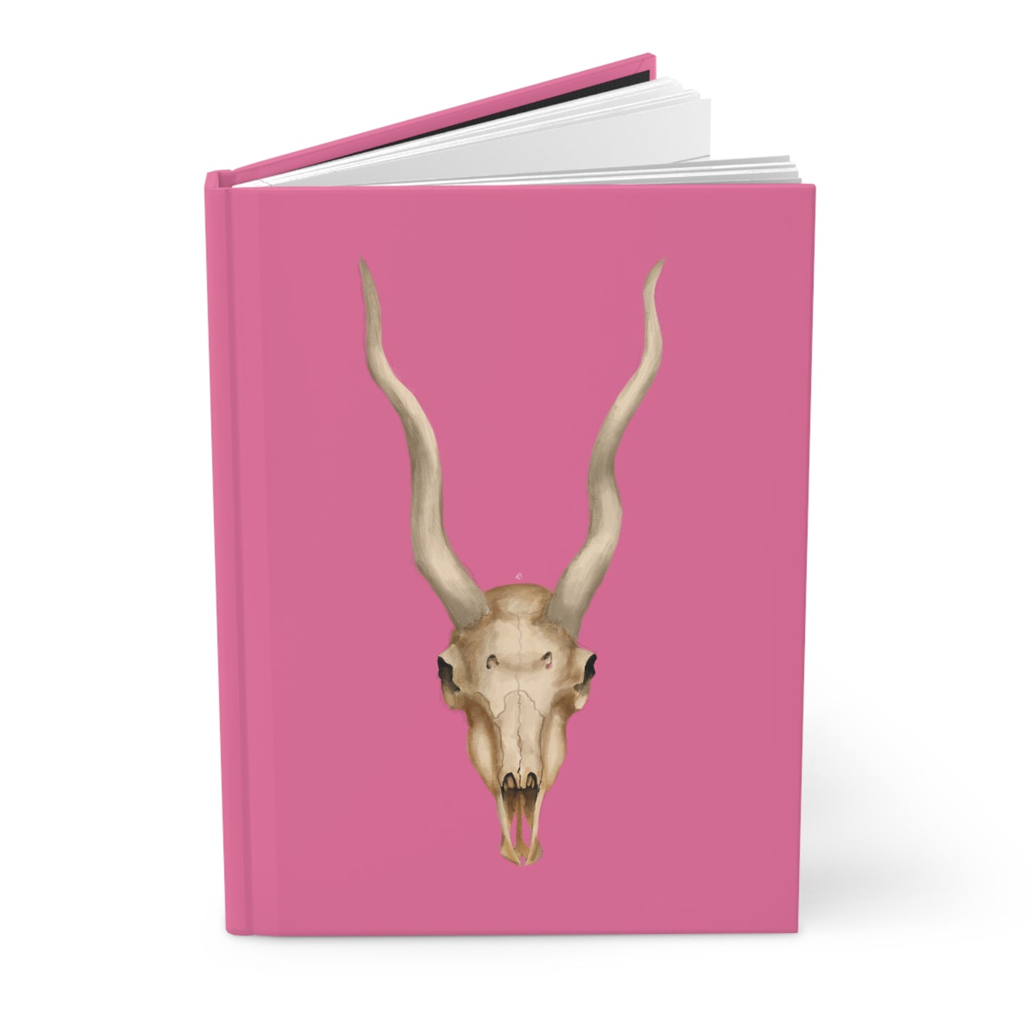 Artistic Hardcover Journal with Skull Design - Perfect Gift for Artists and Creatives