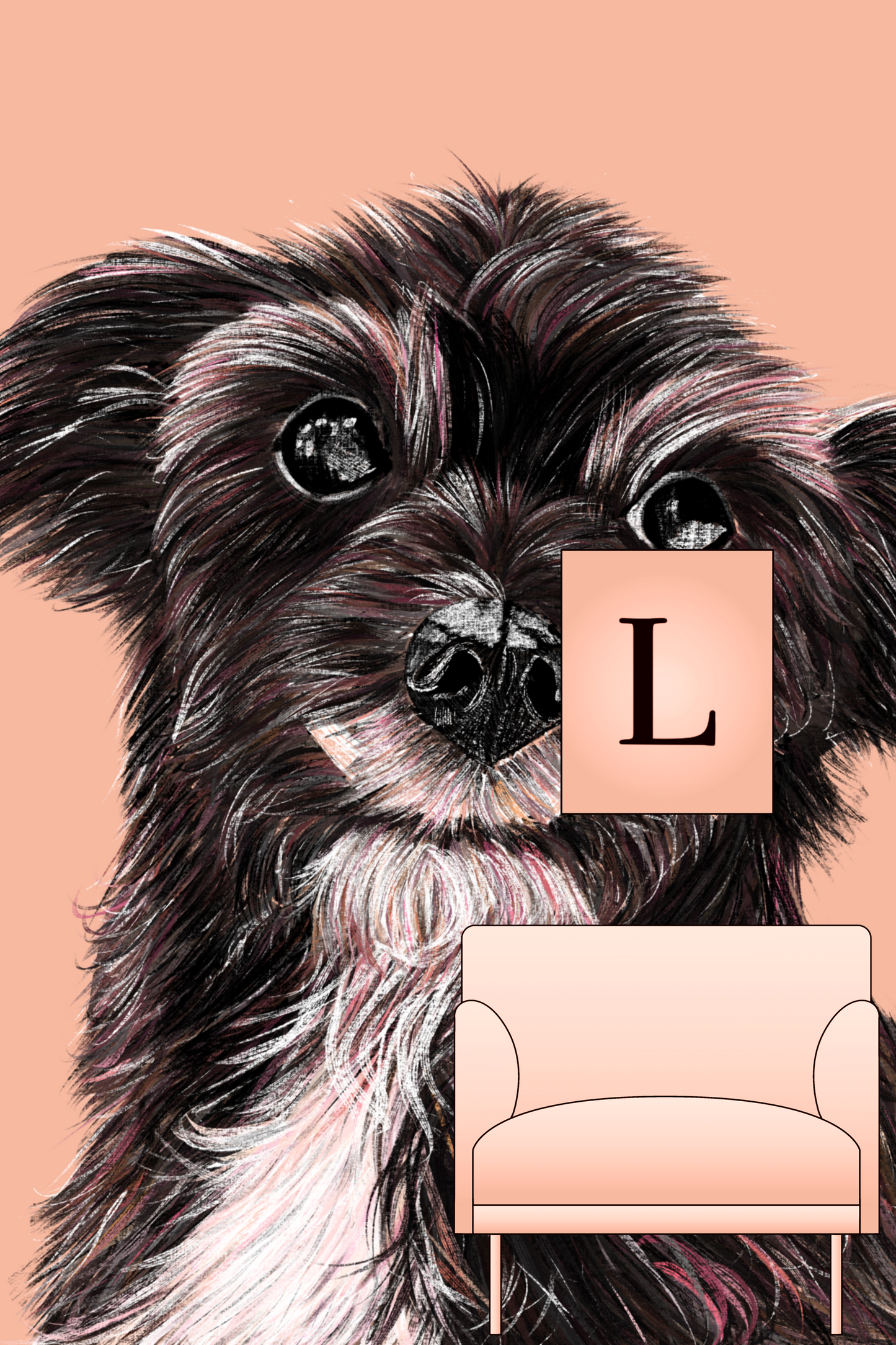 Custom Pet Portrait—L