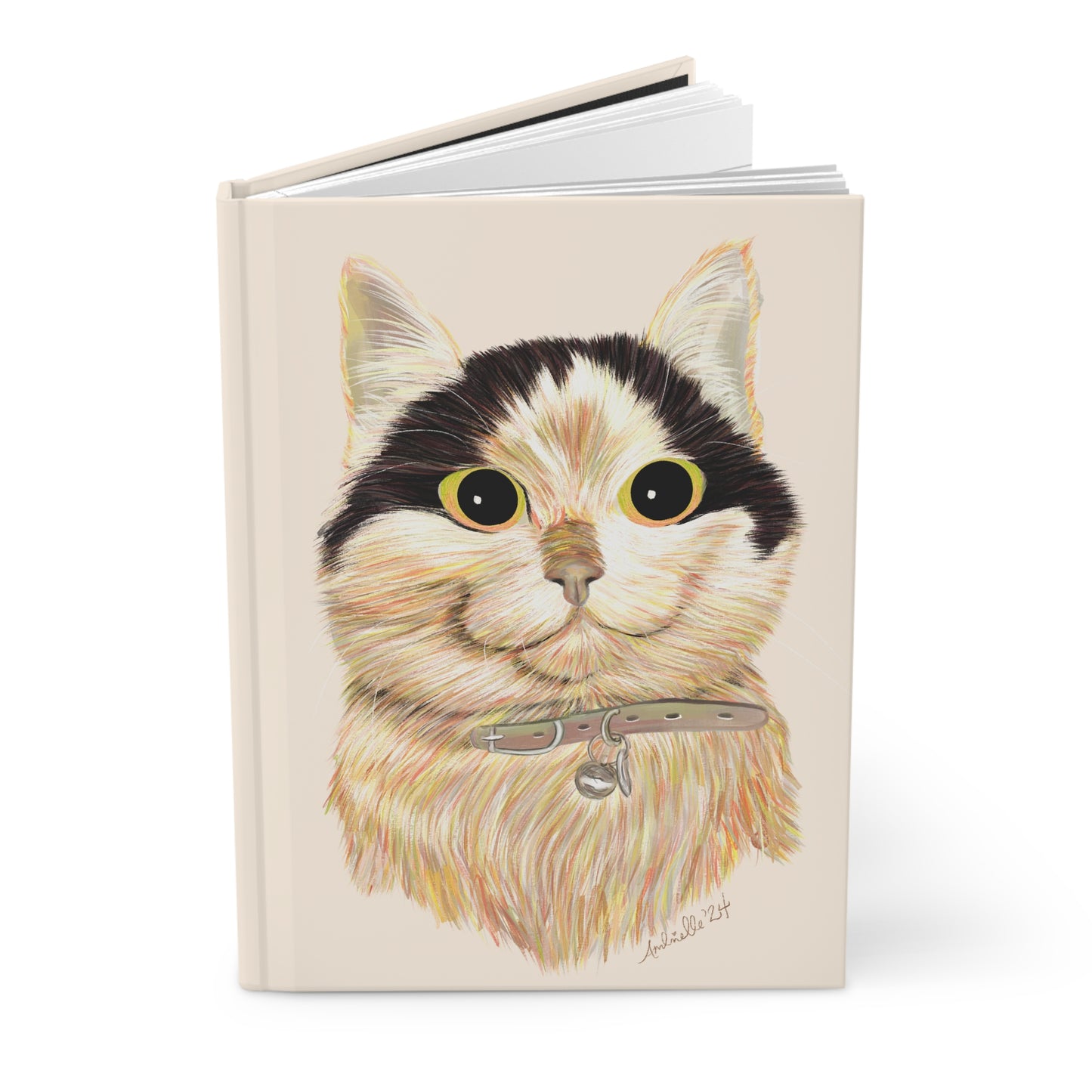 Cute Cat Hardcover Journal - Perfect for Pet Lovers & Animal Enthusiasts
