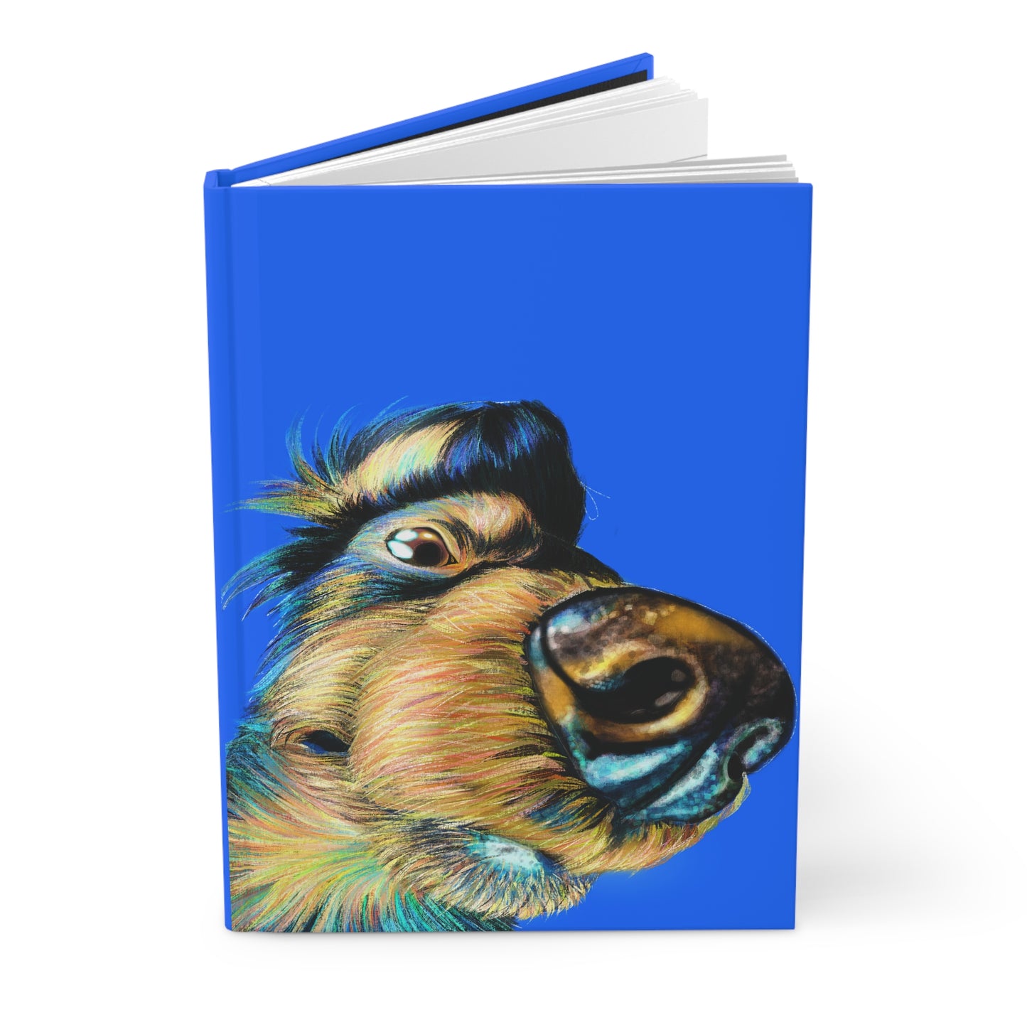 Vibrant Pet Lover's Journal - Dog Design - Durable Hardcover Note Book
