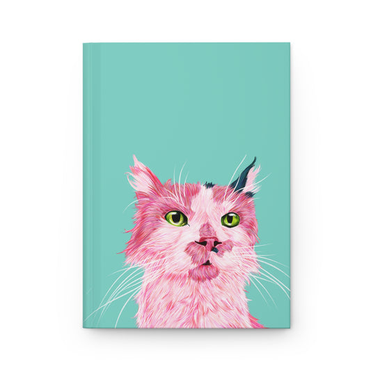 Colorful Cat Hardcover Journal - Perfect for Pet Lovers and Journaling Enthusiasts