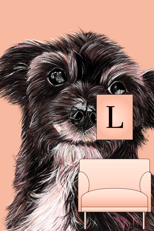 Custom Pet Portrait—L